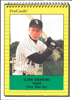 1991 ProCards #3245 Glenn Disarcina Front