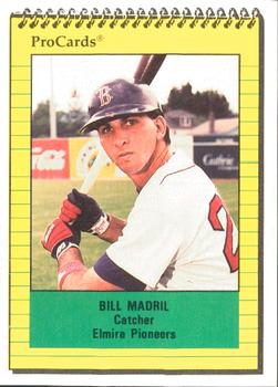 1991 ProCards #3274 Bill Madril Front