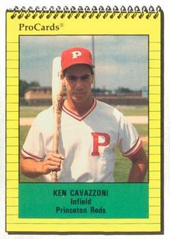 1991 ProCards #3519 Ken Cavazzoni Front