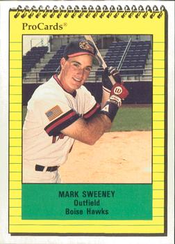 1991 ProCards #3898 Mark Sweeney Front