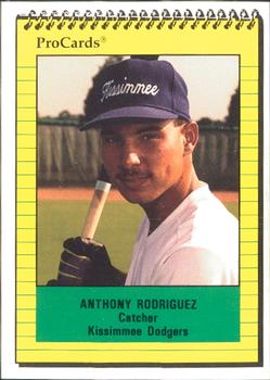 1991 ProCards #4189 Anthony Rodriguez Front