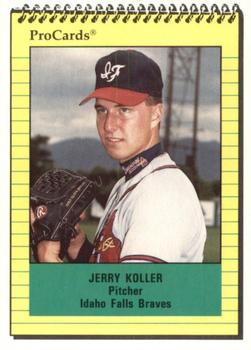 1991 ProCards #4323 Jerry Koller Front