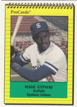 1991 ProCards #3963 Reggie Stephens Front
