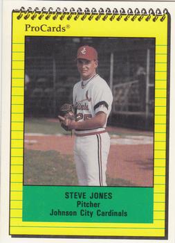 1991 ProCards #3974 Steve Jones Front