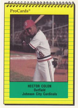 1991 ProCards #3988 Hector Colon Front