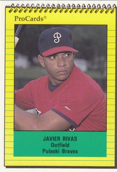 1991 ProCards #4019 Javier Rivas Front