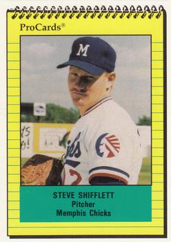 1991 ProCards #653 Steve Shifflett Front