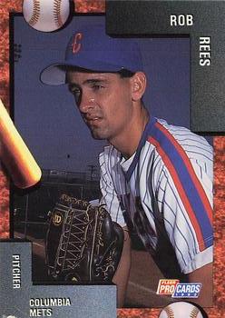 1992 Fleer ProCards #294 Rob Rees Front