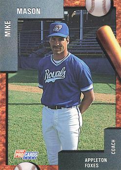 1992 Fleer ProCards #1002 Mike Mason Front