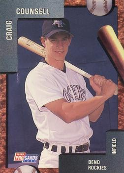 1992 Fleer ProCards #1479 Craig Counsell Front