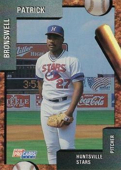 1992 Fleer ProCards #3948 Bronswell Patrick Front