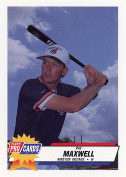 1993 Fleer ProCards Carolina League All-Stars #CAR-32 Pat Maxwell Front
