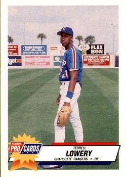 1993 Fleer ProCards Florida State League All-Stars #FSL-6 Terrell Lowery Front