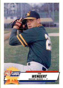 1993 Fleer ProCards Midwest League All-Stars #MDW-16 Don Wengert Front
