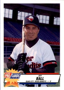 1993 Fleer ProCards Midwest League All-Stars #MDW-45 Jeff Ball Front