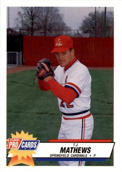 1993 Fleer ProCards Midwest League All-Stars #MDW-52 T.J. Mathews Front
