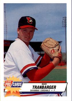 1993 Fleer ProCards #687 Mike Tranbarger Front
