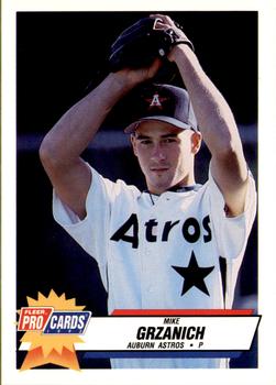 1993 Fleer ProCards #3436 Mike Grzanich Front