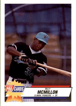 1993 Fleer ProCards #3836 Billy McMillon Front