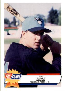 1993 Fleer ProCards #4205 Cory Lidle Front