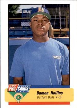 1994 Fleer ProCards Carolina League All-Stars #CAR-28 Damon Hollins Front