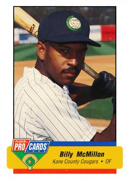 1994 Fleer ProCards Midwest League All-Stars #MDW-17 Billy McMillon Front