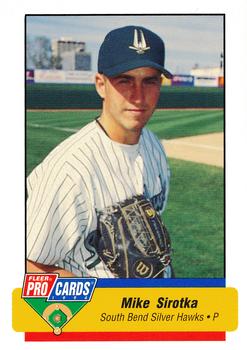 1994 Fleer ProCards Midwest League All-Stars #MDW-28 Mike Sirotka Front