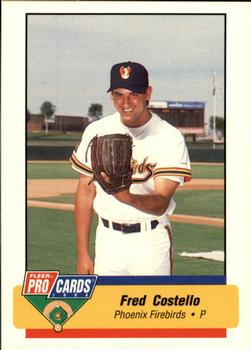 1994 Fleer ProCards #1514 Fred Costello Front