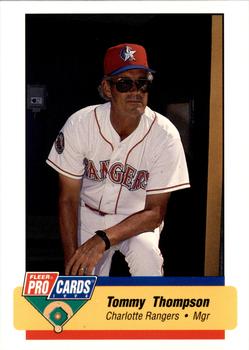 1994 Fleer ProCards #2512 Tommy Thompson Front