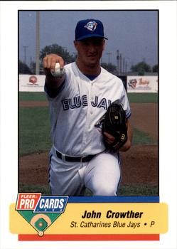 1994 Fleer ProCards #3635 John Crowther Front
