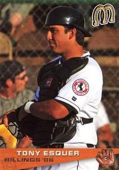 2006 Grandstand Billings Mustangs #NNO Tony Esquer Front