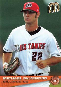 2006 Grandstand Billings Mustangs #NNO Michael McKennon Front