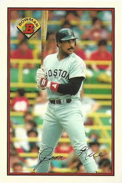1989 Bowman - Collector's Edition (Tiffany) #33 Jim Rice Front