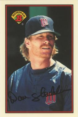 1989 Bowman - Collector's Edition (Tiffany) #163 Danny Gladden Front