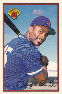1989 Bowman - Collector's Edition (Tiffany) #297 Dwight Smith Front