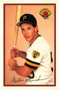1989 Bowman - Collector's Edition (Tiffany) #420 Austin Manahan Front