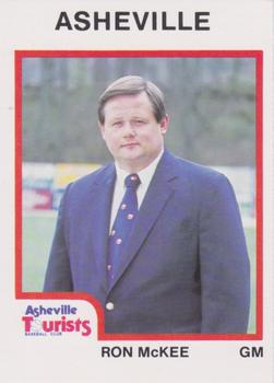 1987 ProCards #NNO Ron McKee Front