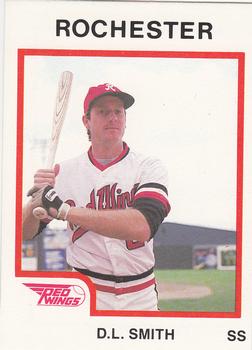 1987 ProCards #1914 D.L. Smith Front