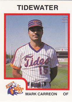 1987 ProCards #2492 Mark Carreon Front