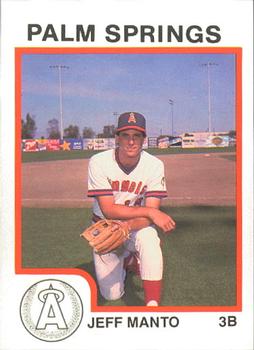 1987 ProCards #294 Jeff Manto Front