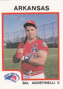 1987 ProCards #584 Sal Agostinelli Front