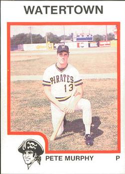 1987 ProCards #2821 Pete Murphy Front