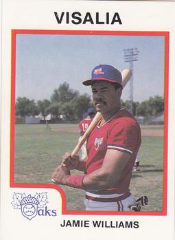 1987 ProCards #543 Jamie Williams Front