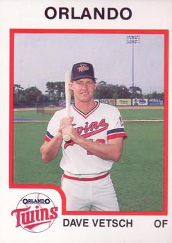 1987 ProCards #892 Dave Vetsch Front