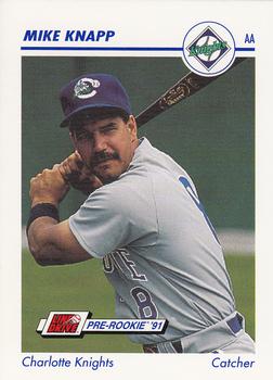 1991 Line Drive AA #136 Mike Knapp Front