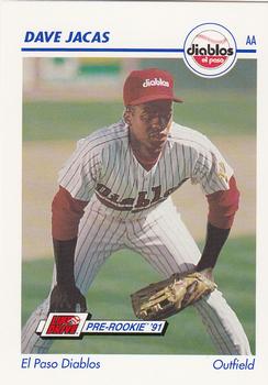 1991 Line Drive AA #186 Dave Jacas Front