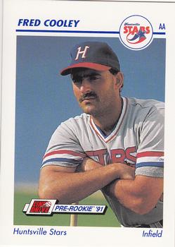 1991 Line Drive AA #283 Fred Cooley Front