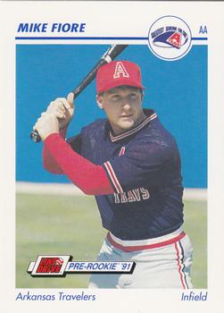 1991 Line Drive AA #34 Mike Fiore Front