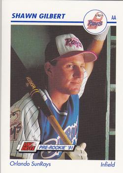 1991 Line Drive AA #481 Shawn Gilbert Front