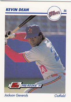 1991 Line Drive AA #556 Kevin Dean Front